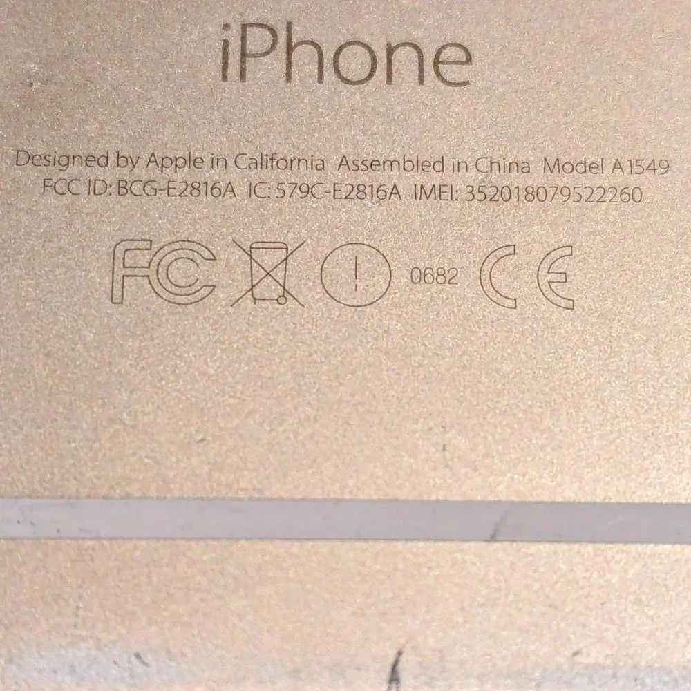 iPhone 6 (A1549) - 32 GB #45 (For parts)***